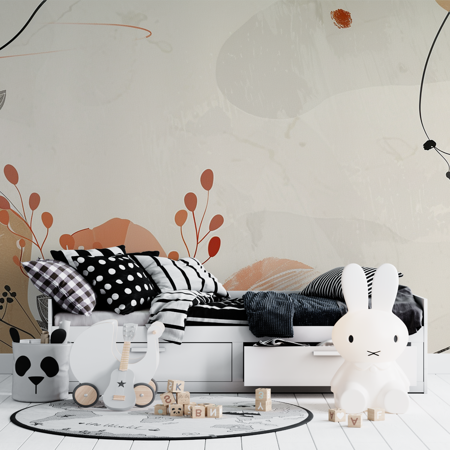 Terracotta Design Kids Wallpaper | Murals Wallpaper