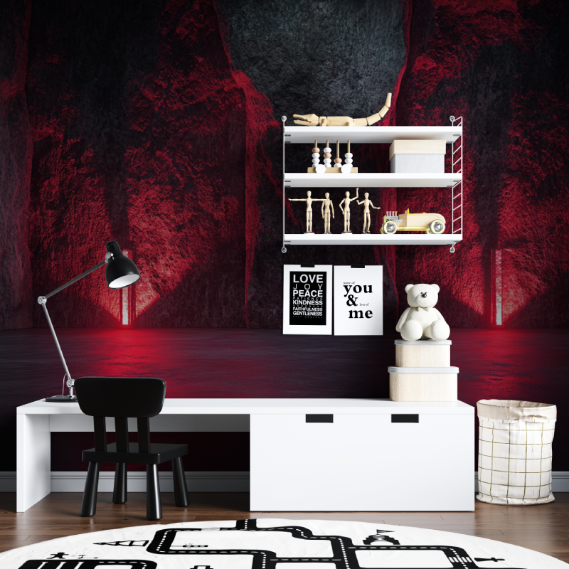 3D Mysterious Room Wallpaper | Murals Wallpaper
