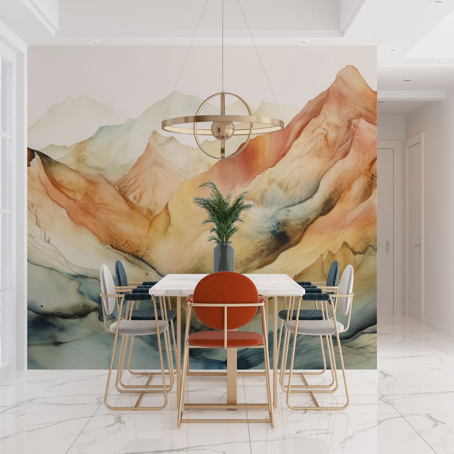 Pastel Watercolor Wallpaper | Murals Wallpaper