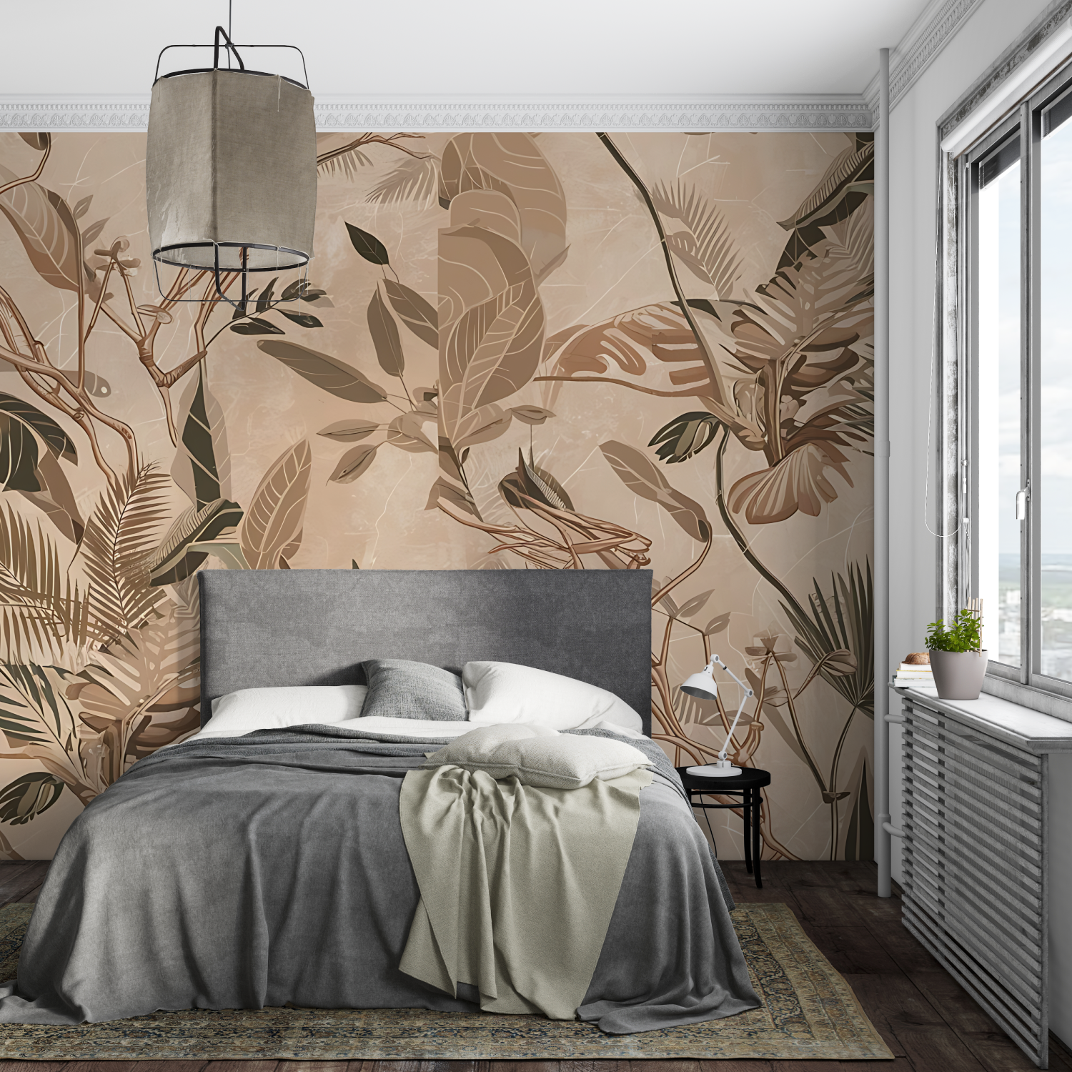 Terracotta Colored Wallpaper | Murals Wallpaper