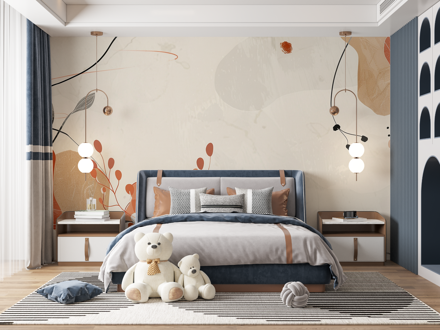 Terracotta Design Kids Wallpaper | Murals Wallpaper