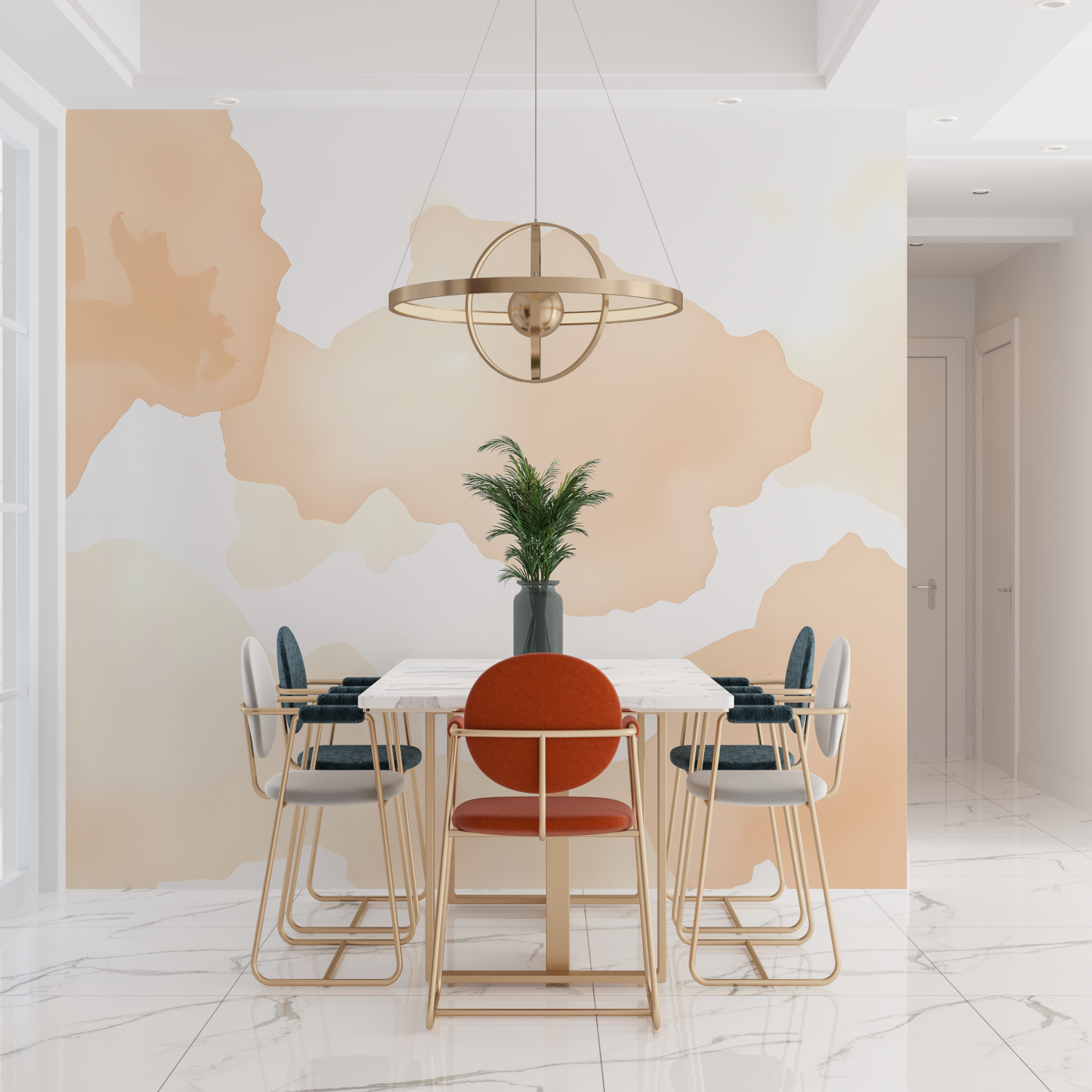 Soft Pastel Watercolor Wallpaper | Murals Wallpaper