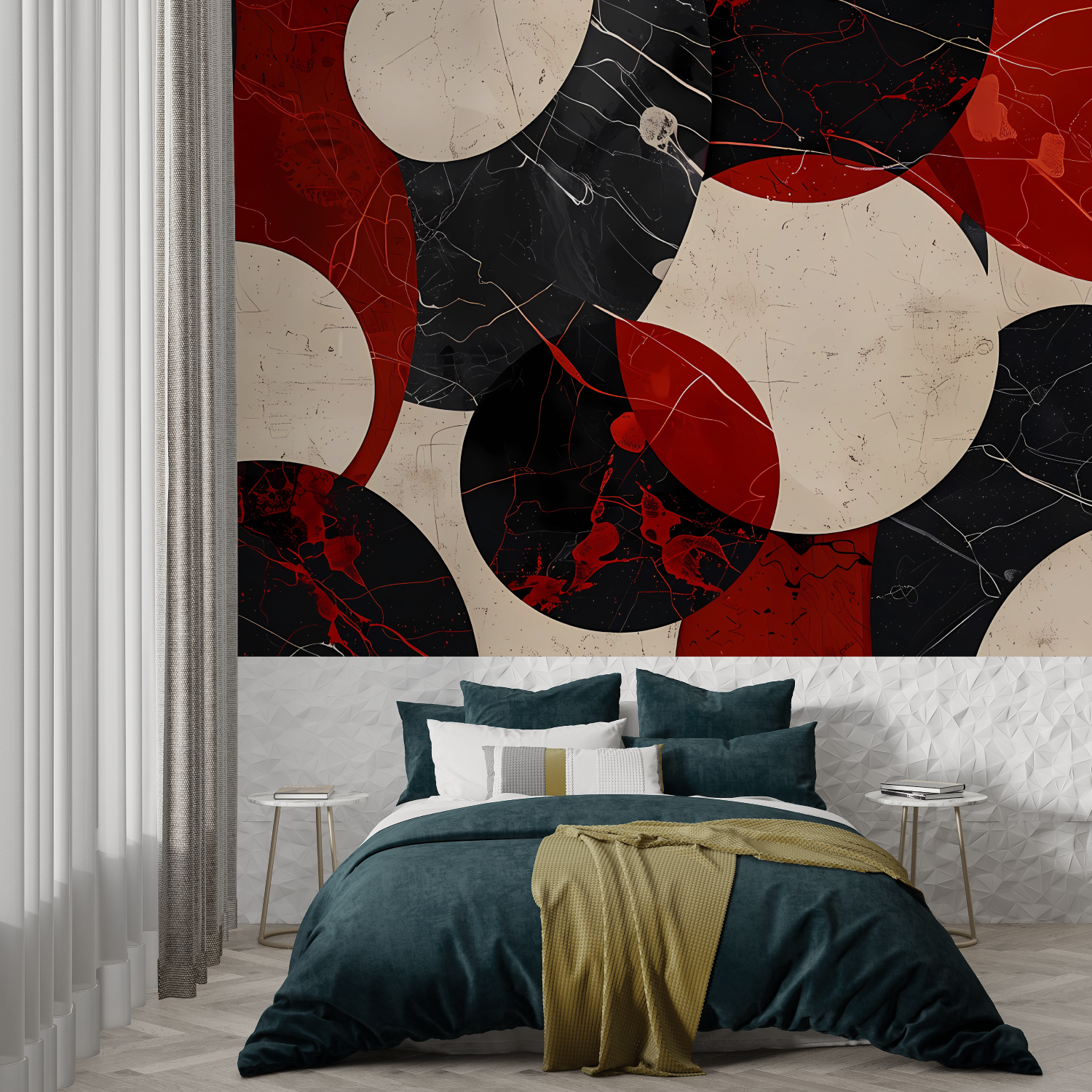 Red Black Wallpaper | Murals Wallpaper