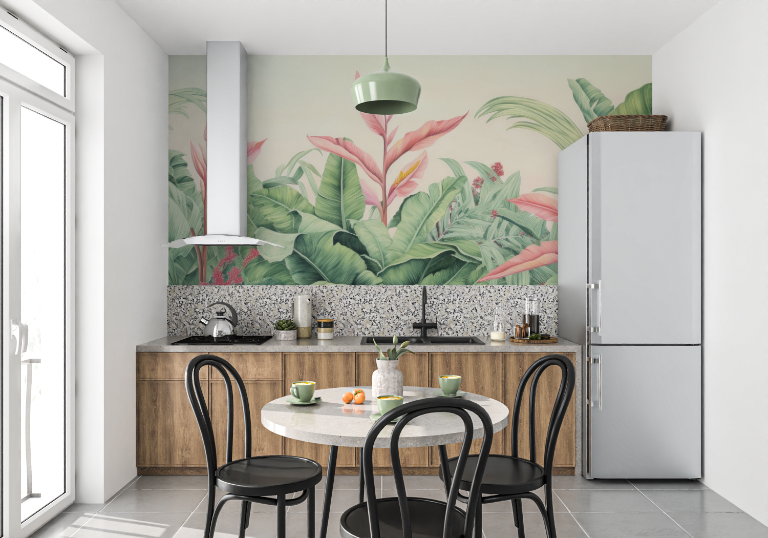 Tropical Watercolor Wallpaper | Murals Wallpaper