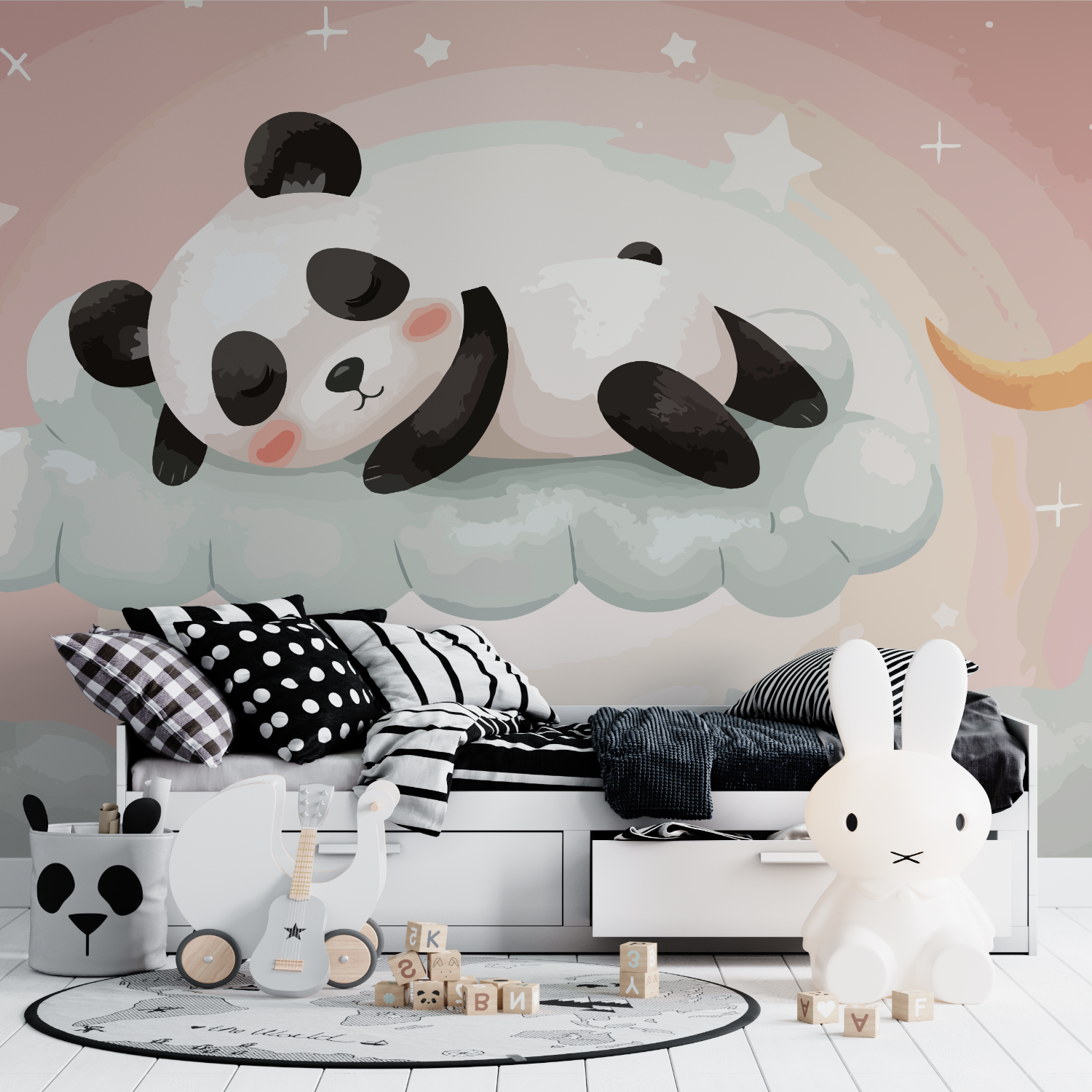 Panda Wallpaper for Kids | Murals Wallpaper