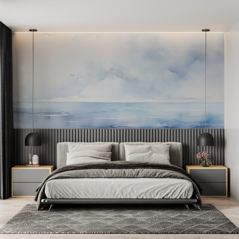 Watercolor Sea Wallpaper | Murals Wallpaper