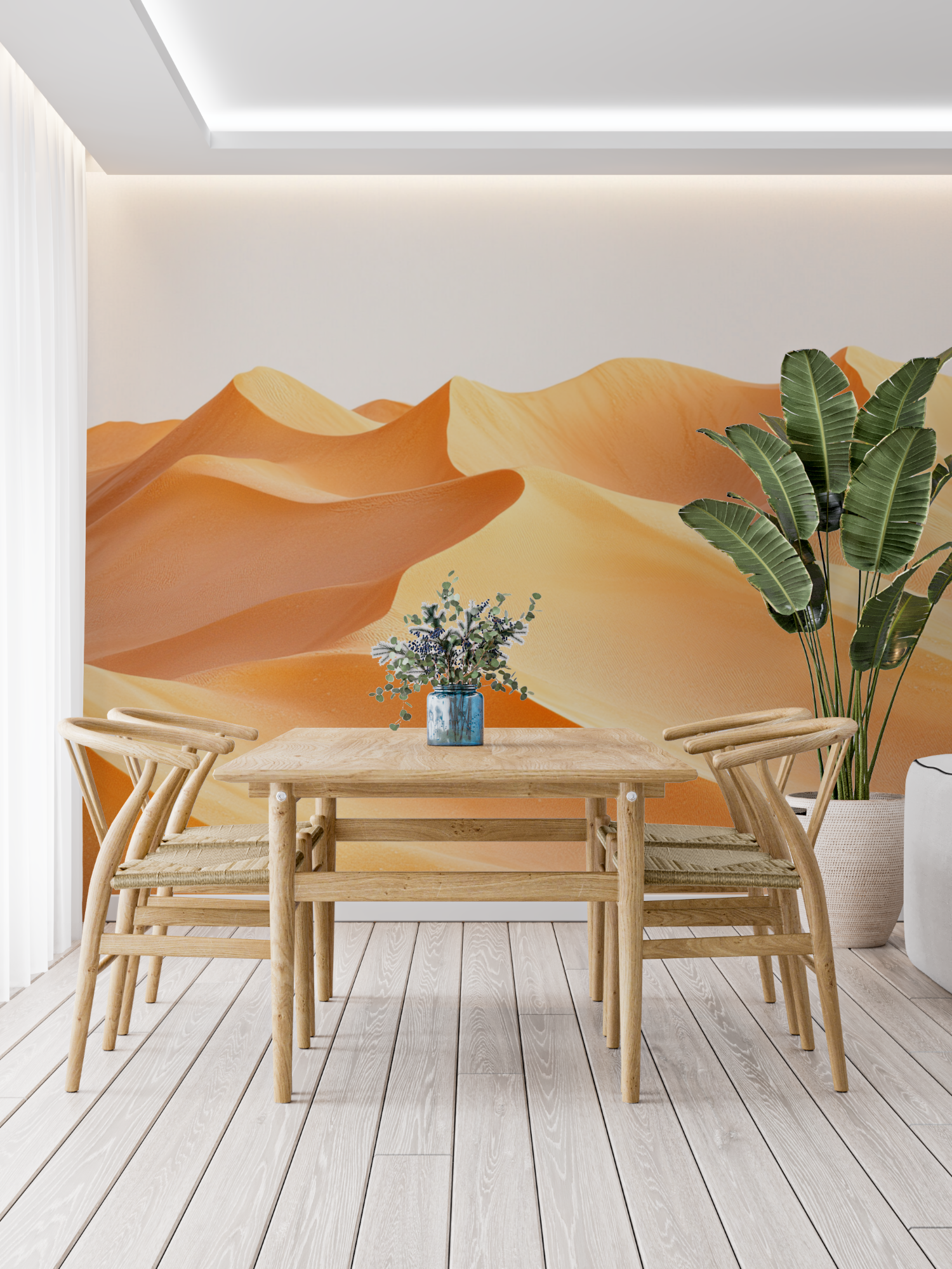 Terracotta Desert Sahara Inspired Wallpaper | Murals Wallpaper