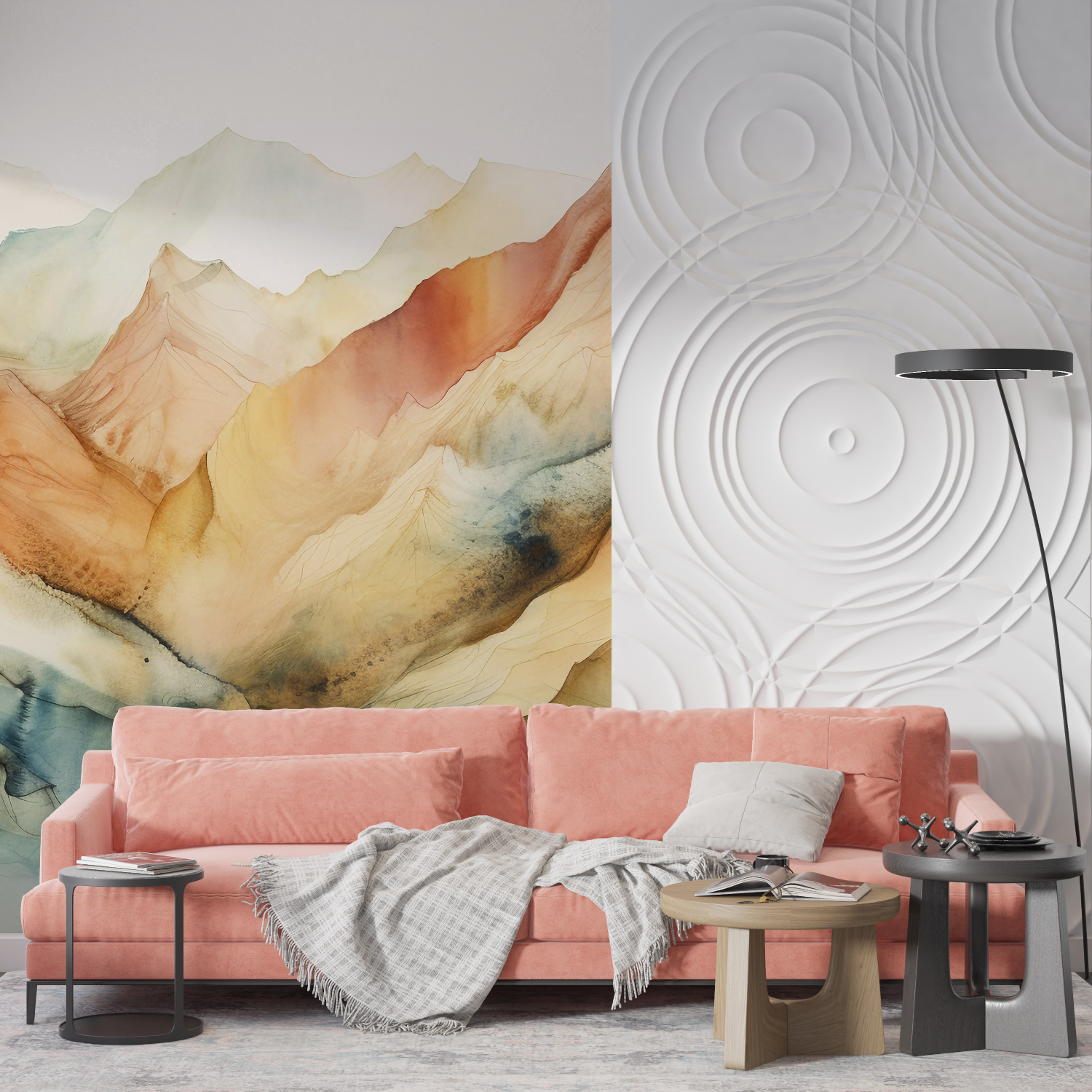 Pastel Watercolor Wallpaper | Murals Wallpaper