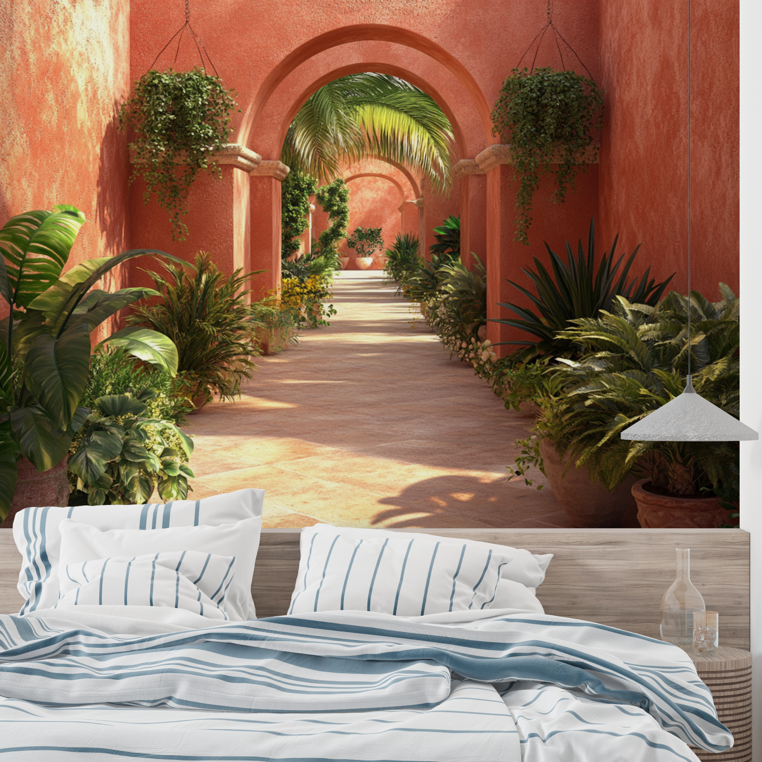 Terracotta 3D Wallpaper | Murals Wallpaper