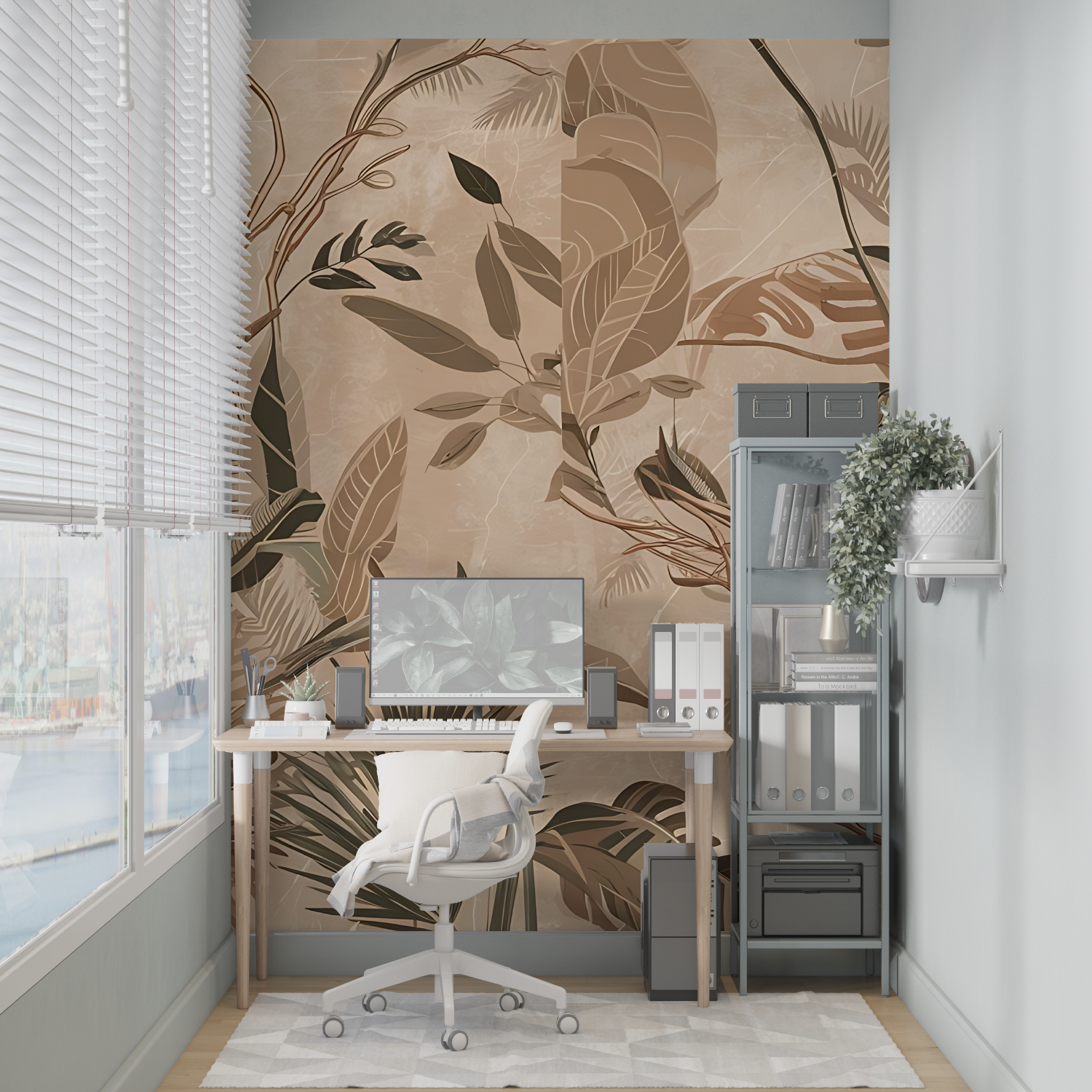 Terracotta Colored Wallpaper | Murals Wallpaper