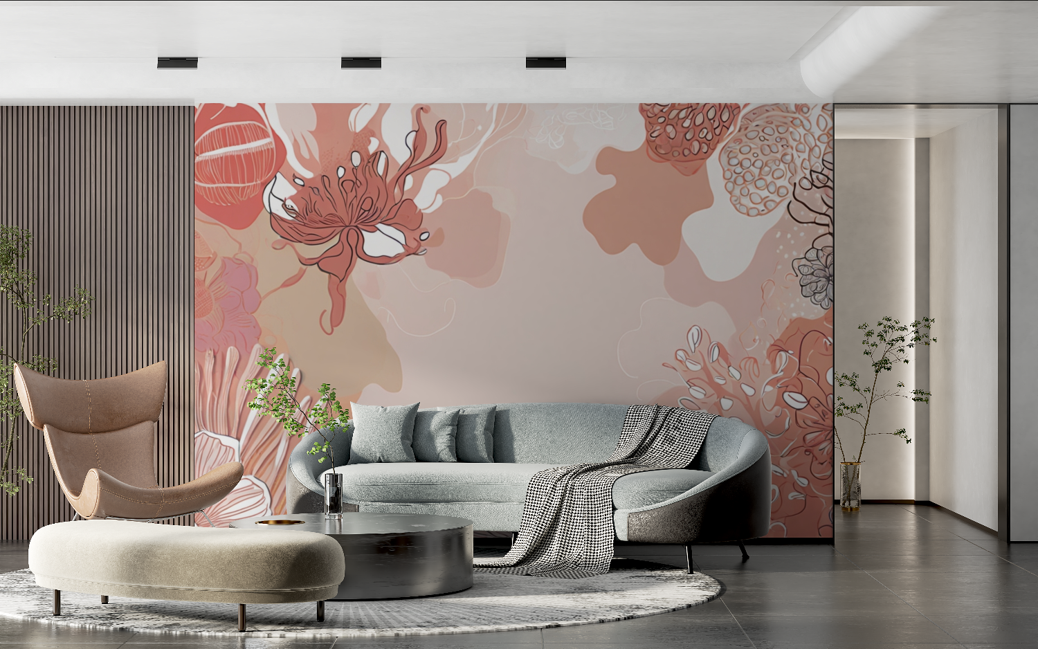 Terracotta Kitchen Wallpaper | Murals Wallpaper