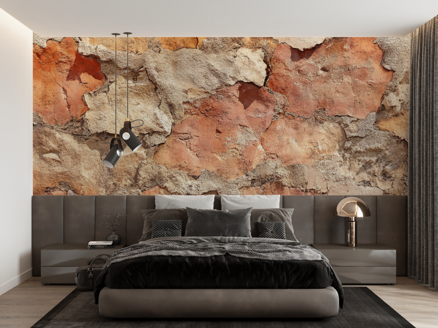 Terracotta Mediterranean Style Wallpaper | Murals Wallpaper