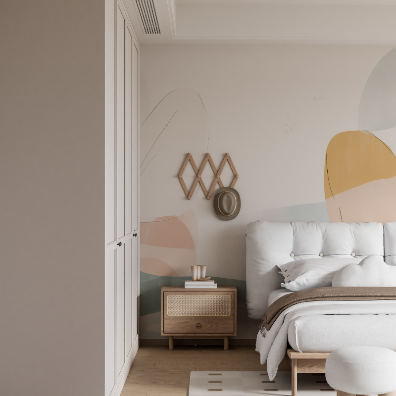 Minimalist Watercolor Wallpaper | Murals Wallpaper