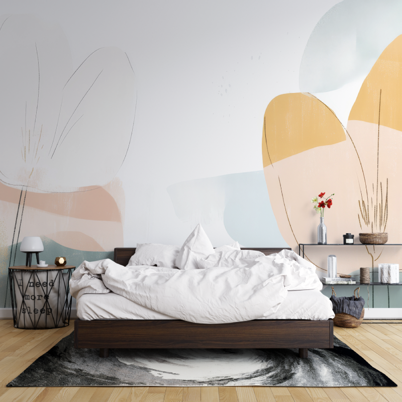 Minimalist Watercolor Wallpaper | Murals Wallpaper