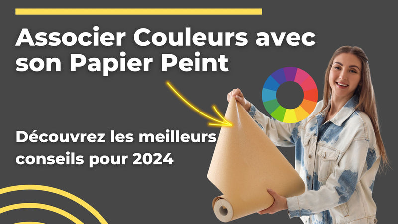 Comment associer les couleurs de papier peint d'une chambre ?