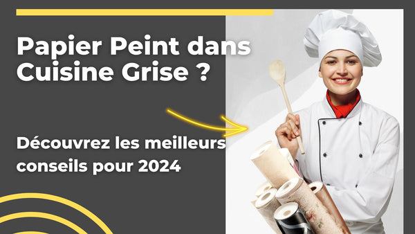 quel couleur de papier peint avec cuisine gris