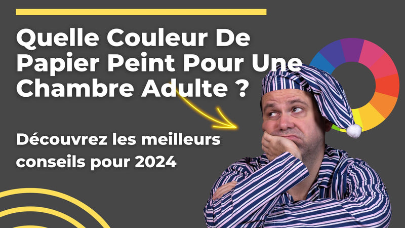 Quelle Couleur de Papier Peint pour une Chambre Adulte?