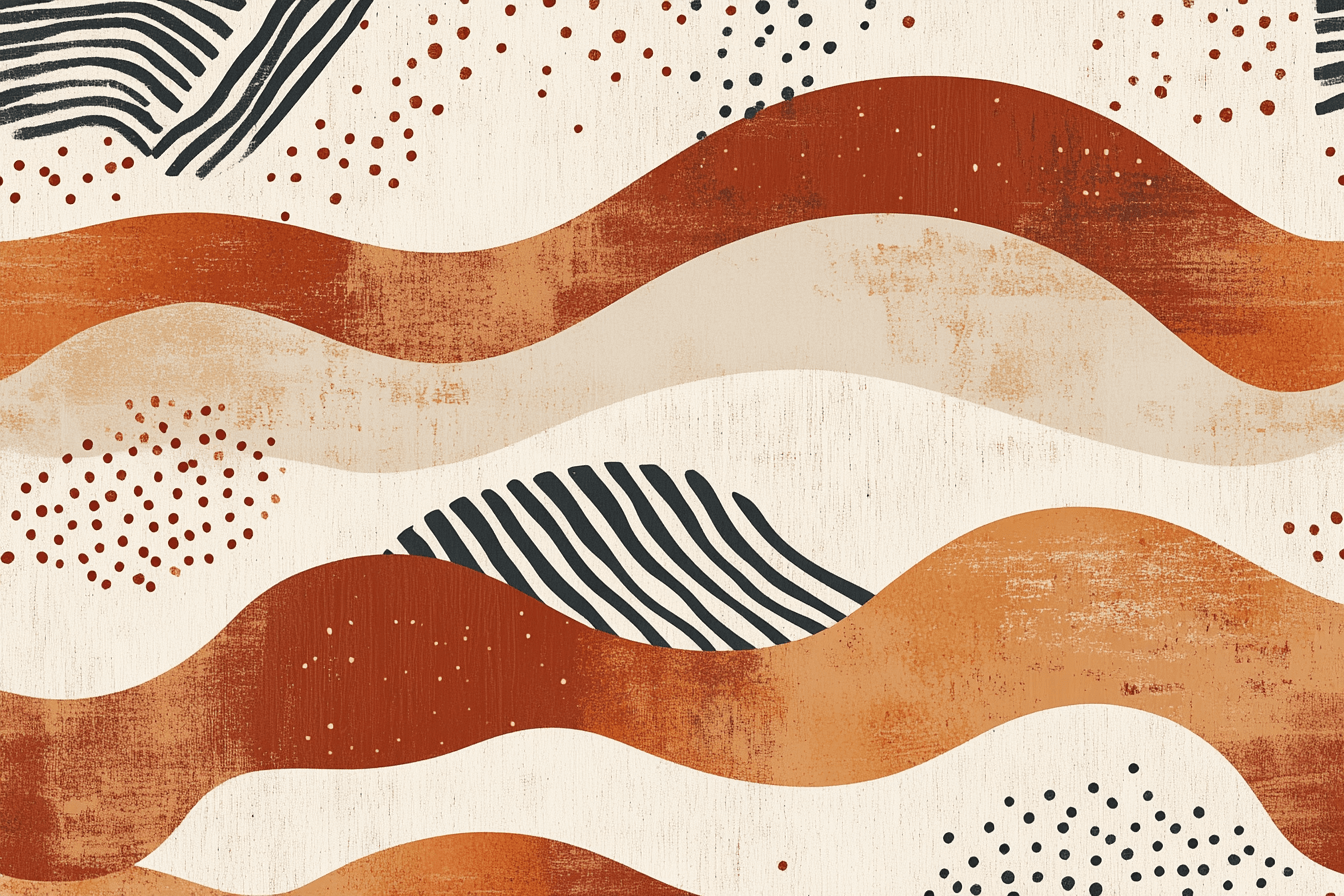 Terracotta Wallpaper Japandi Inspiration | Murals Wallpaper