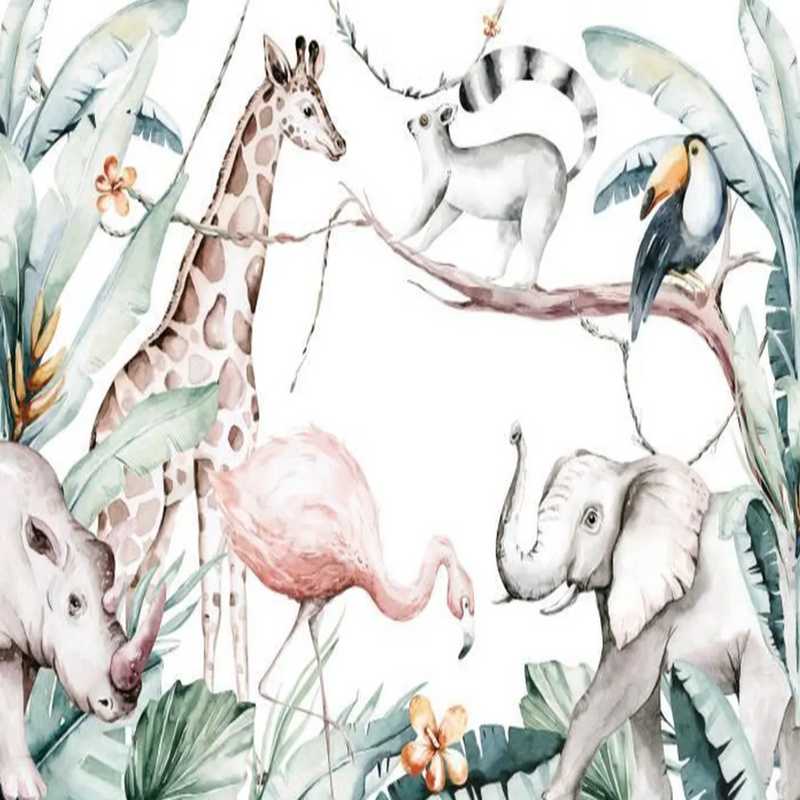 Animals Wallpaper <br/> Safari Giraffe and Co.