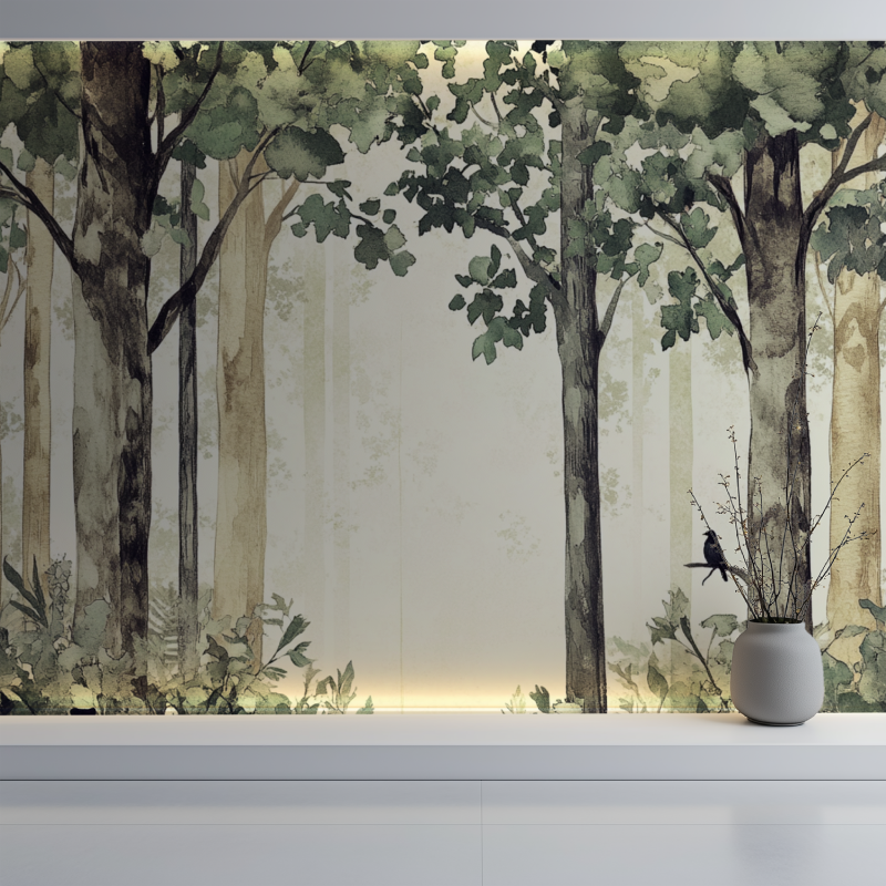 Owl Tree Wallpaper | Murals Wallpaper