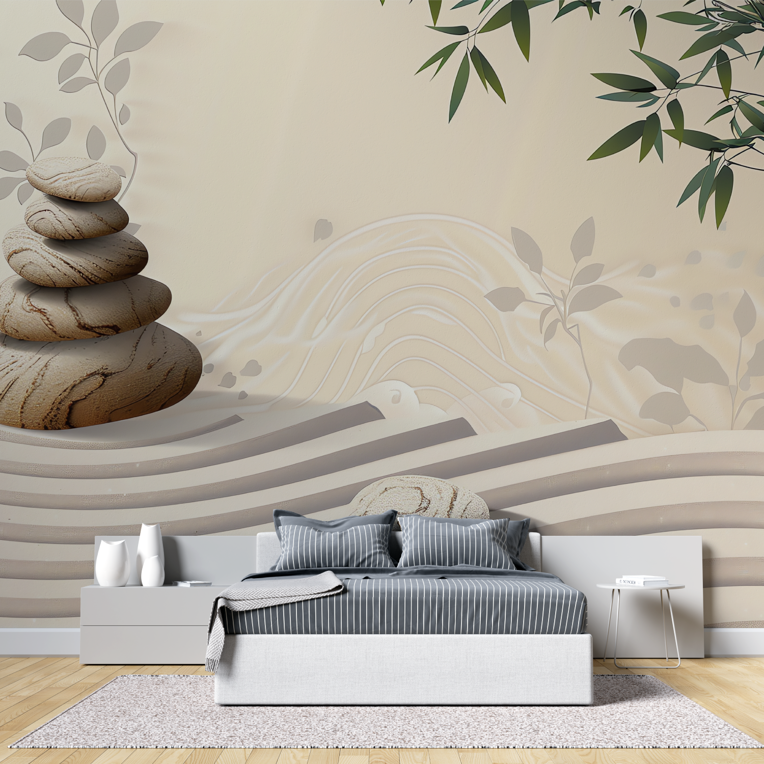 Papier Peint Zen Chambre - chambre adulte