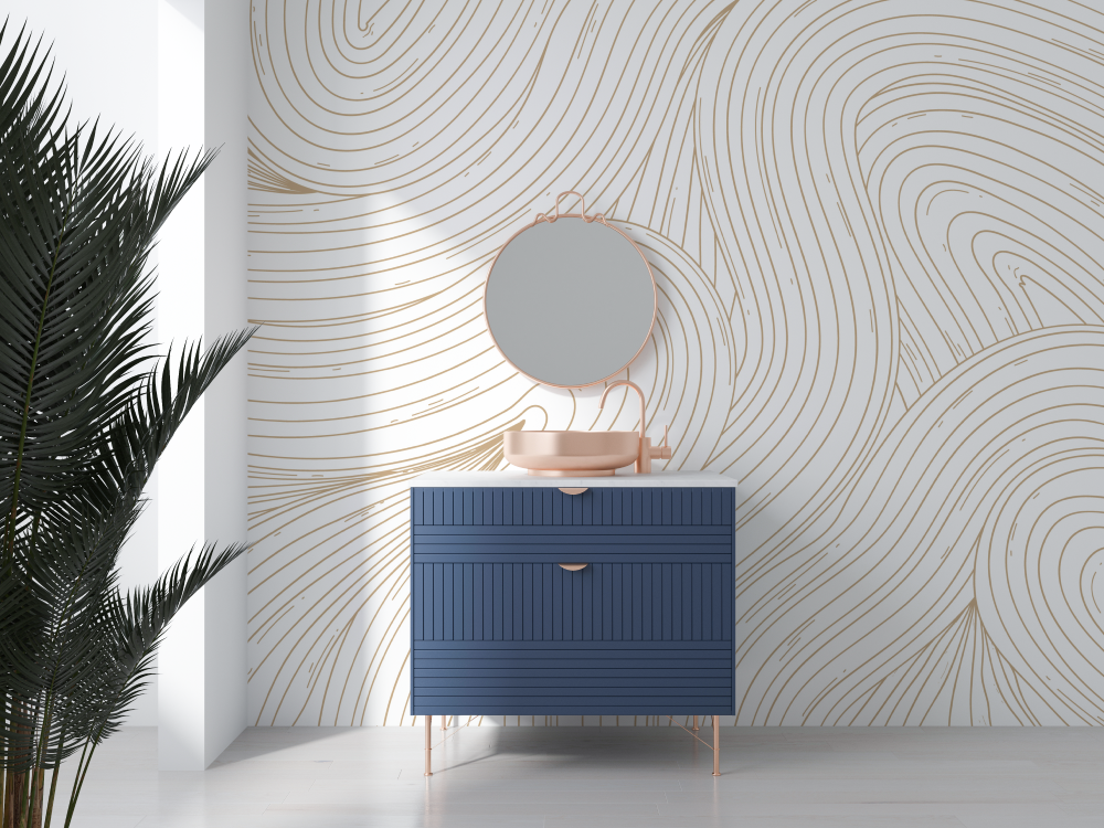 3D Wallpaper for Bathroom | Murals Wallpaper