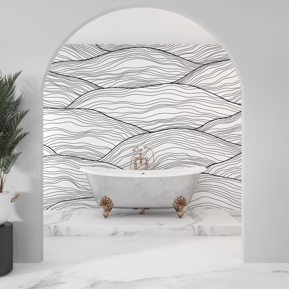 Washable Wallpaper for Bathroom | Murals Wallpaper