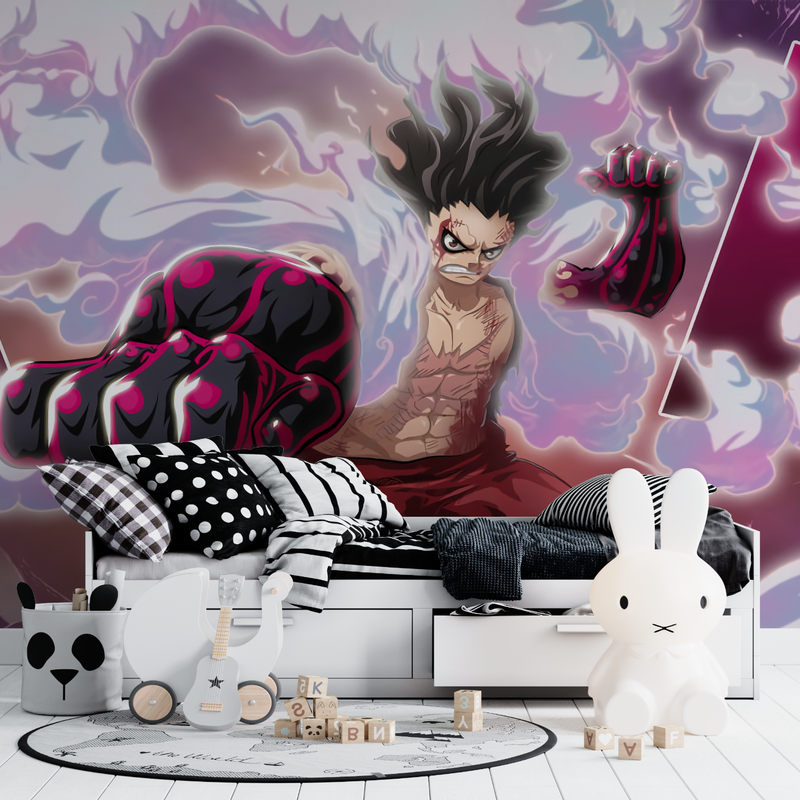 Papier Peint One Piece Violet - pano anime