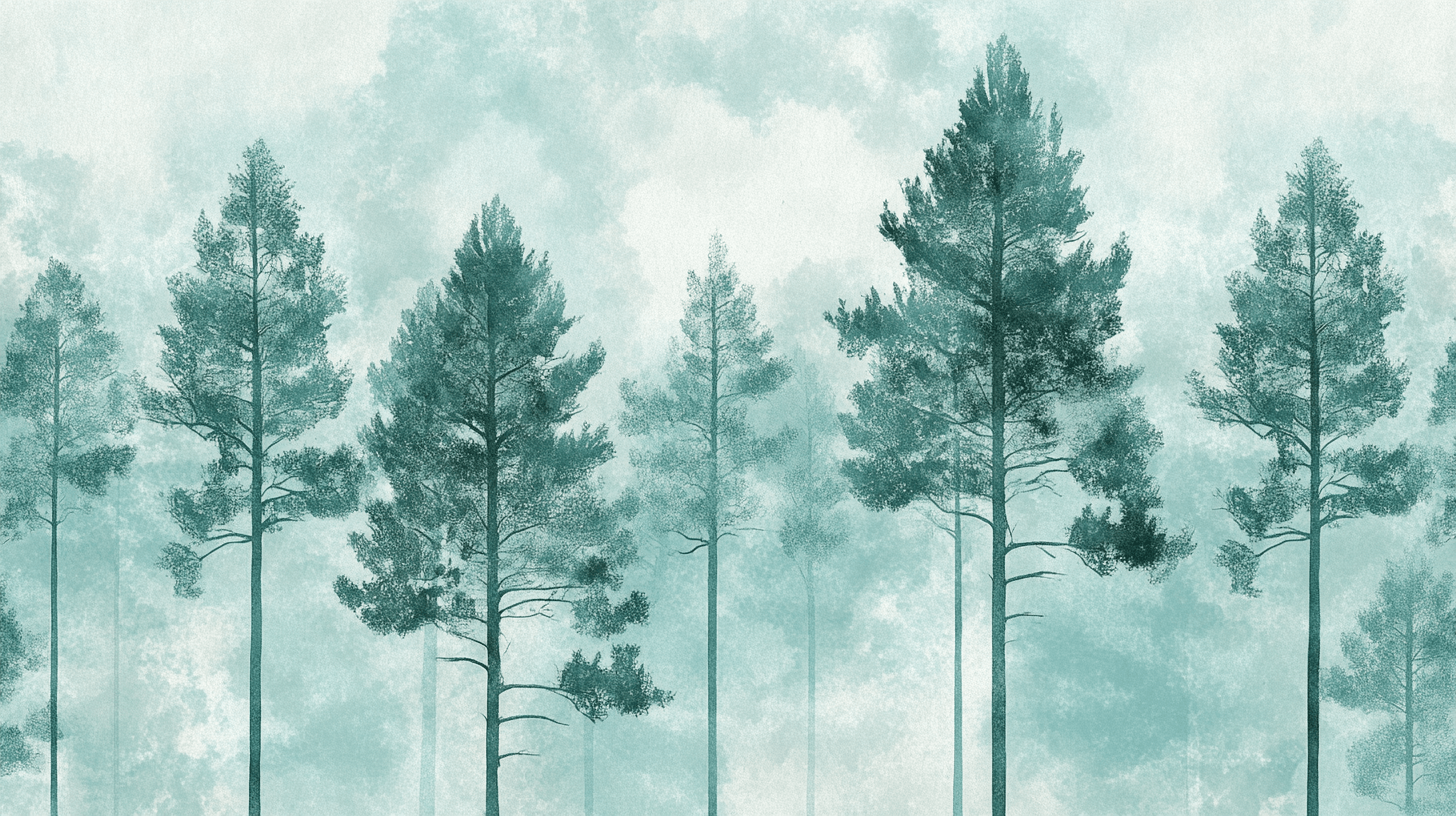 Pine Tree Wallpaper | Murals Wallpaper