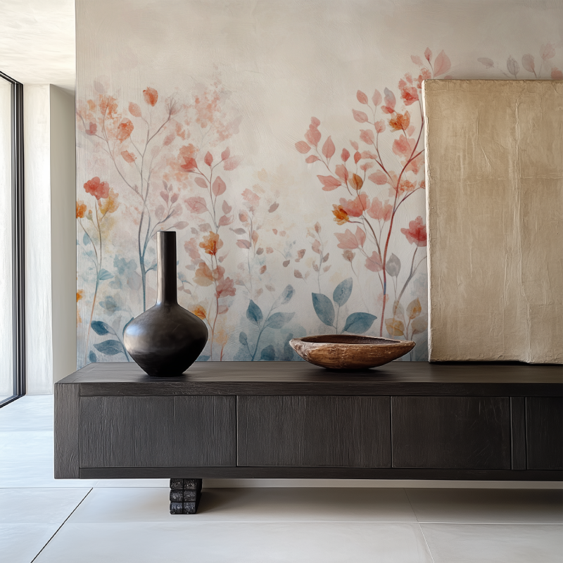 Flowering Tree Wallpaper | Murals Wallpaper