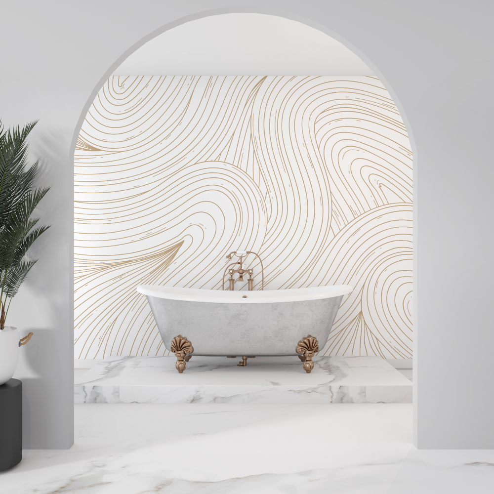 3D Wallpaper for Bathroom | Murals Wallpaper