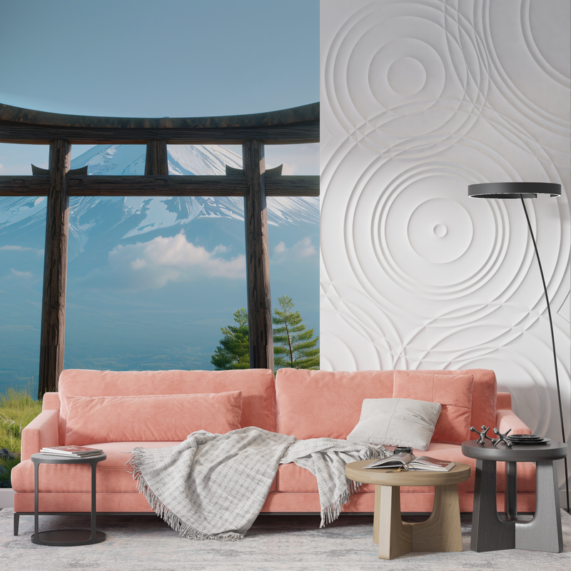 Papier Peint 3d Zen - mur