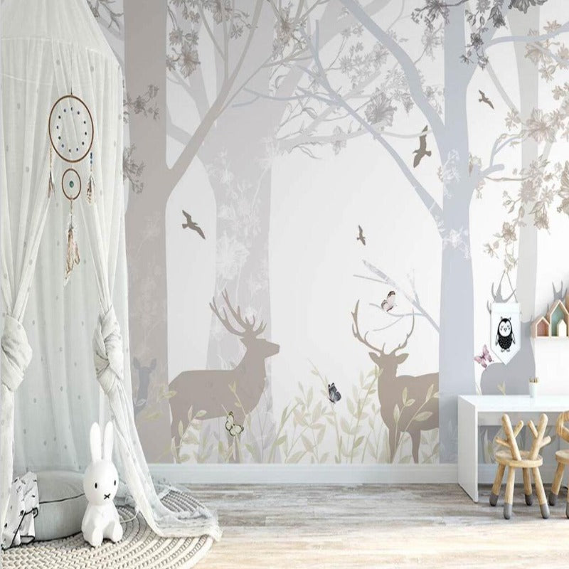 Animals Wallpaper <br/> Enchanted Baby Forest