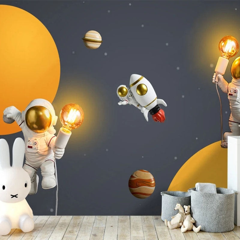 Space Wallpaper <br/> Astronaut Bright Idea! - Second Image