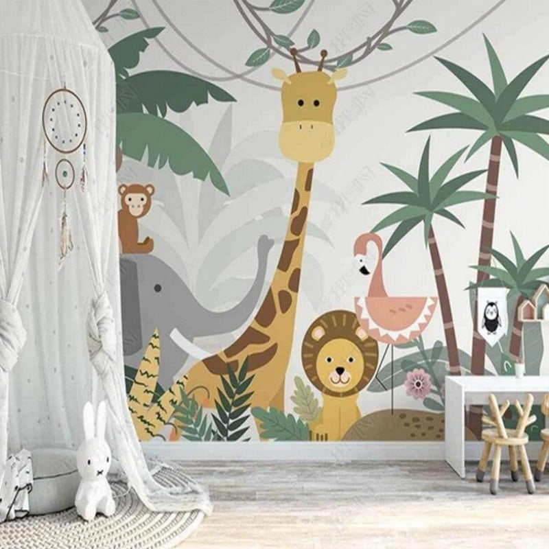 Papier Peint Animaux <br/> Jungle & Co.