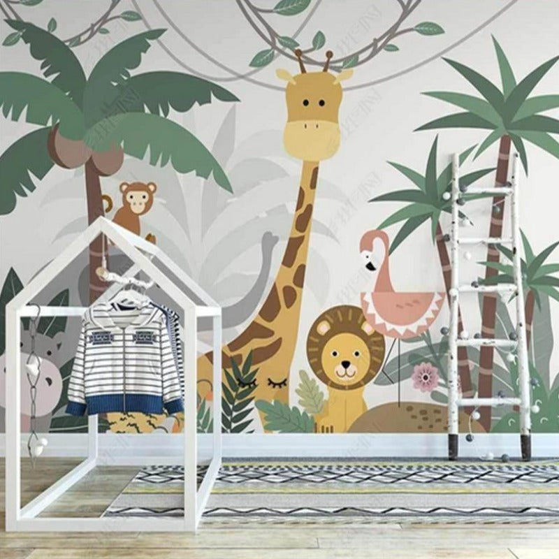 Papier Peint Animaux <br/> Jungle & Co.