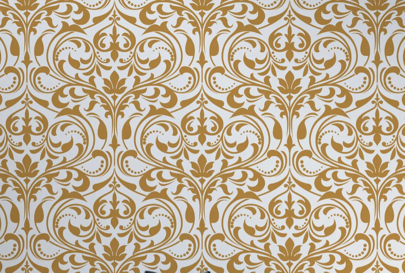 Baroque Gold Wallpaper