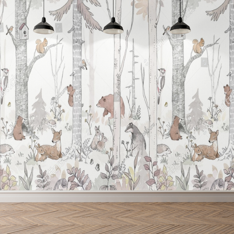 Animals Wallpaper <br/> Forest Ambiance Sylvestre