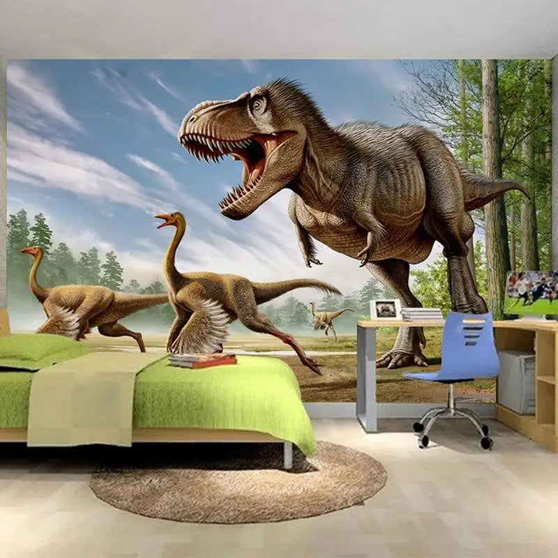 Chambre Papier Peint Dinosaure