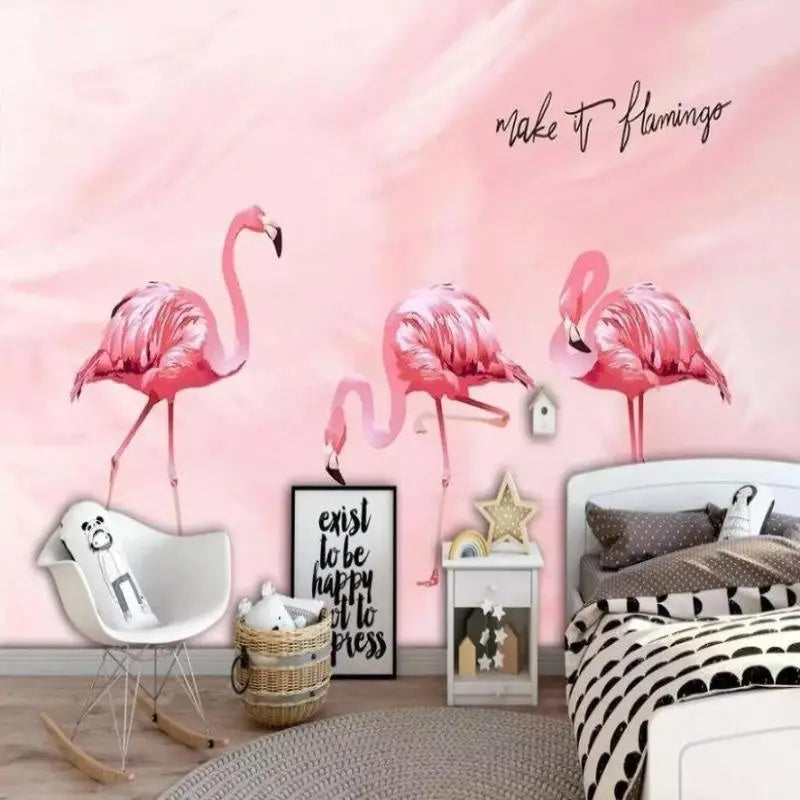 Chambre Thème Flamant Rose