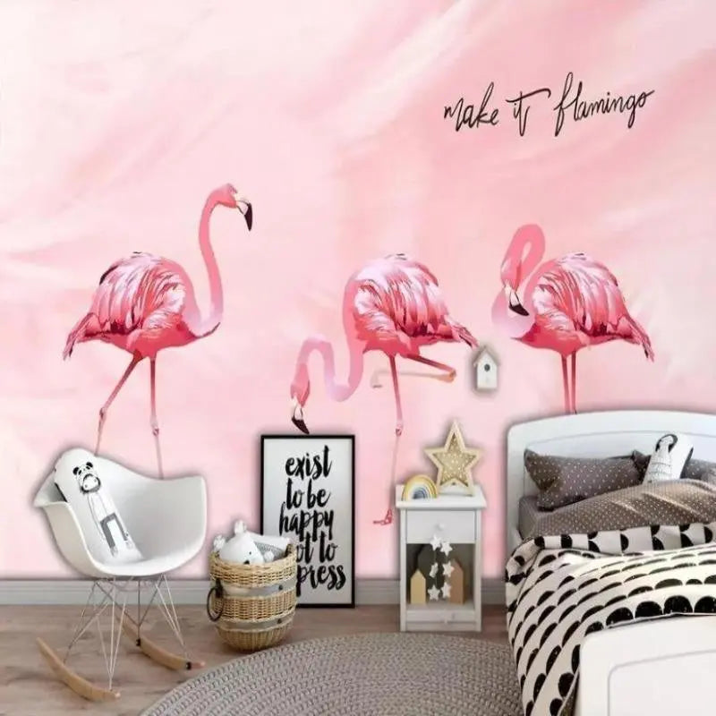 Chambre Thème Flamant Rose