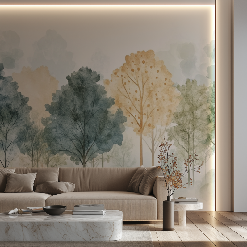 Cozy Tree Wallpaper | Murals Wallpaper