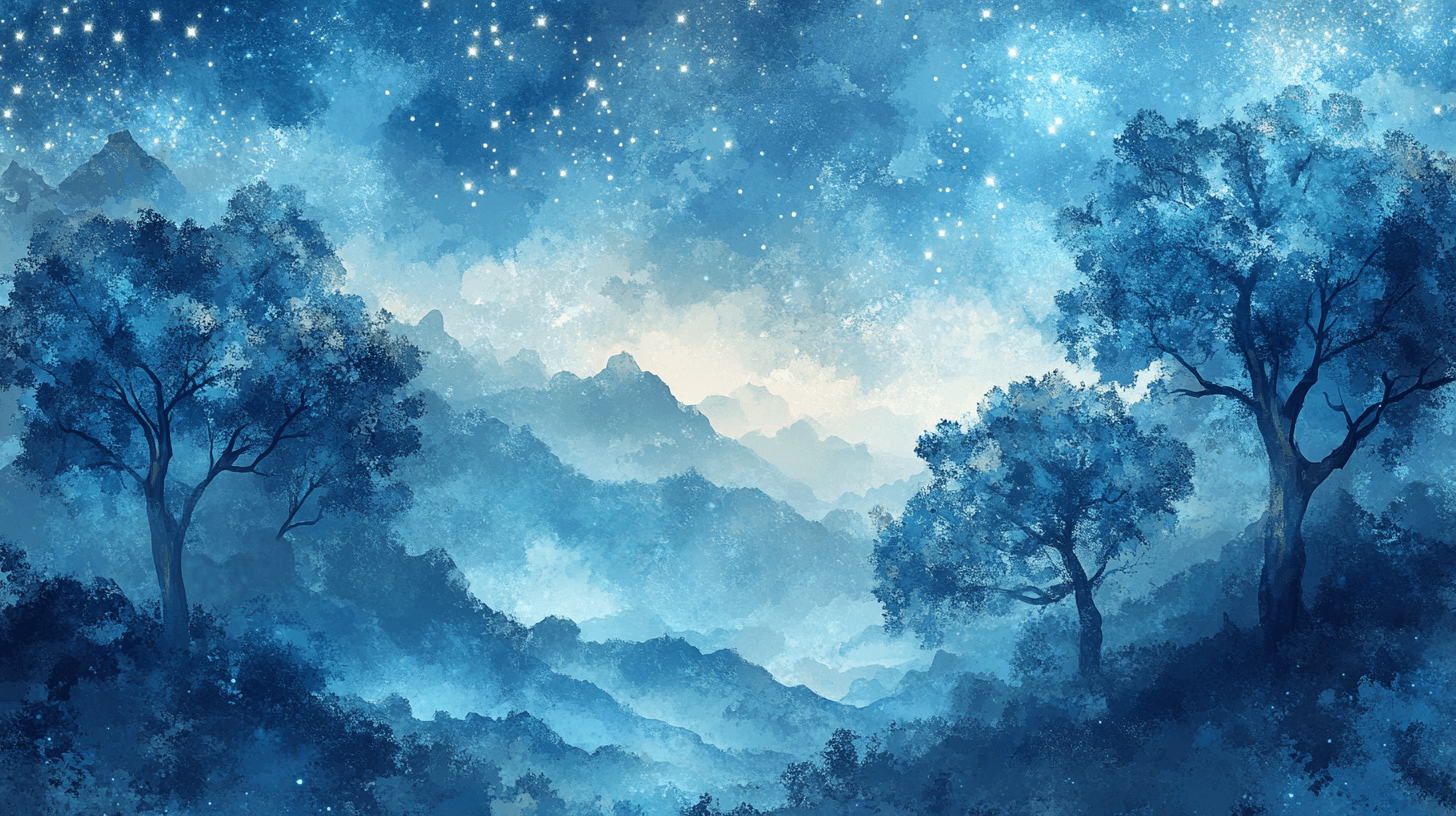 Star Tree Wallpaper | Murals Wallpaper