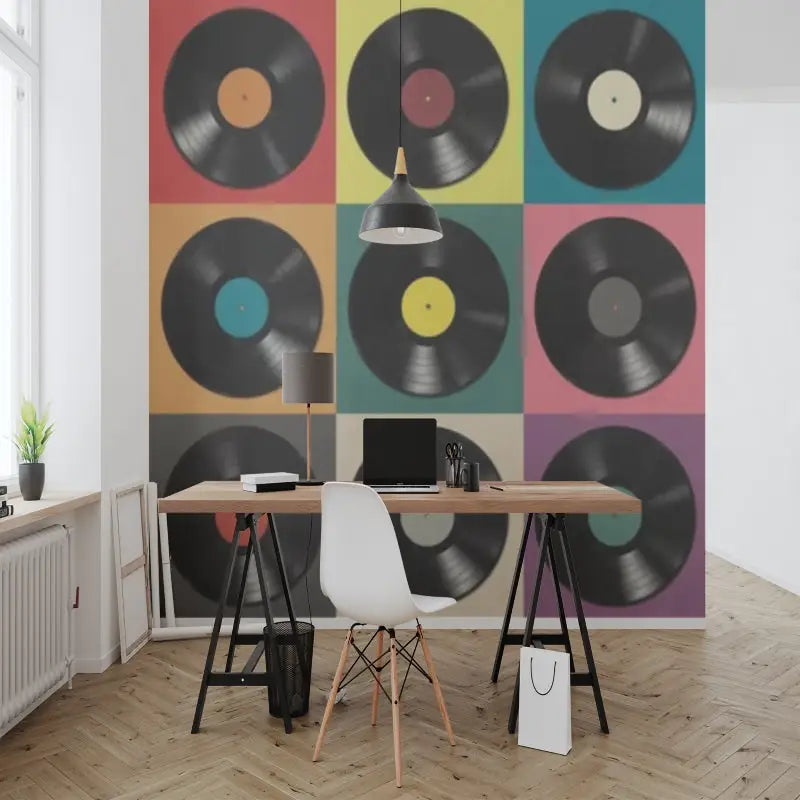 Disque Vinyle Déco Mur