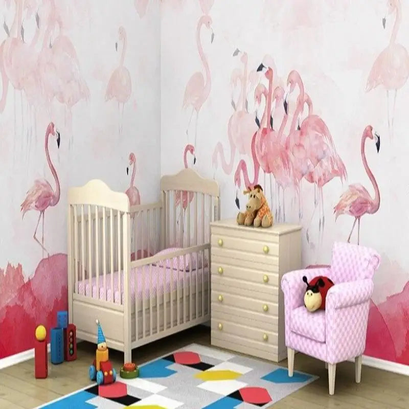 Pink Flamingo Baby Room - Second Image