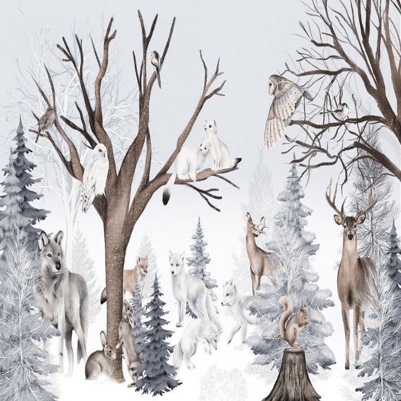 Animals Wallpaper <br/> Forest in Winter - Second Image