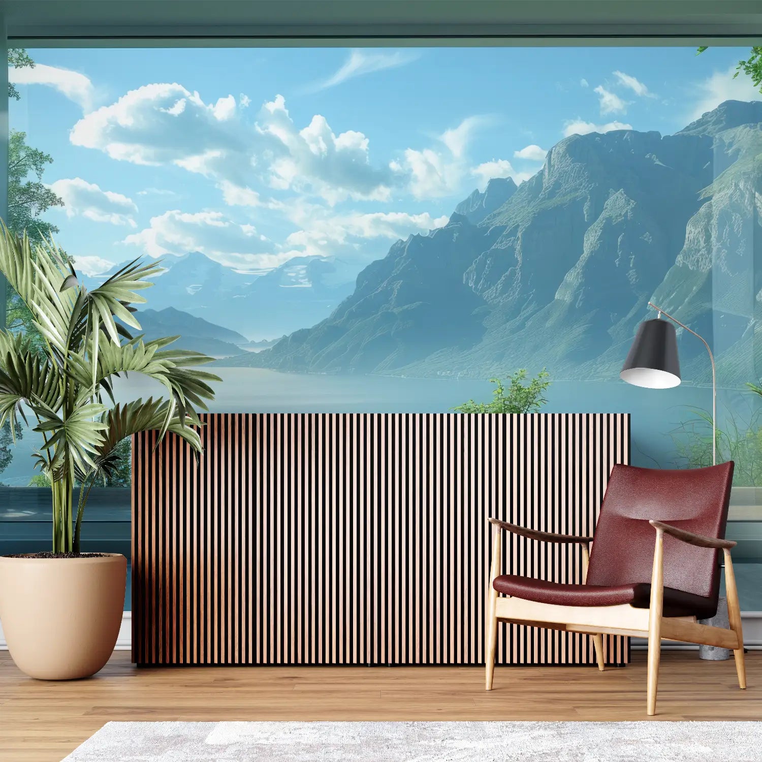 Panoramic 3d Wallpaper Trompe L Oeil - Second Image