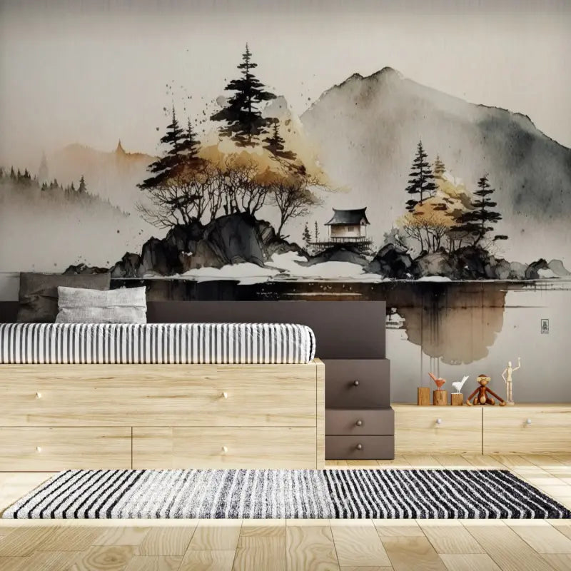 Papier Japonais Mural