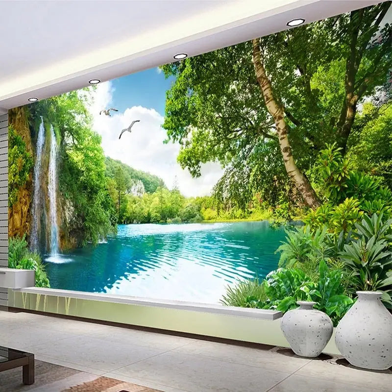 3d Waterfall Wallpaper - Second Image