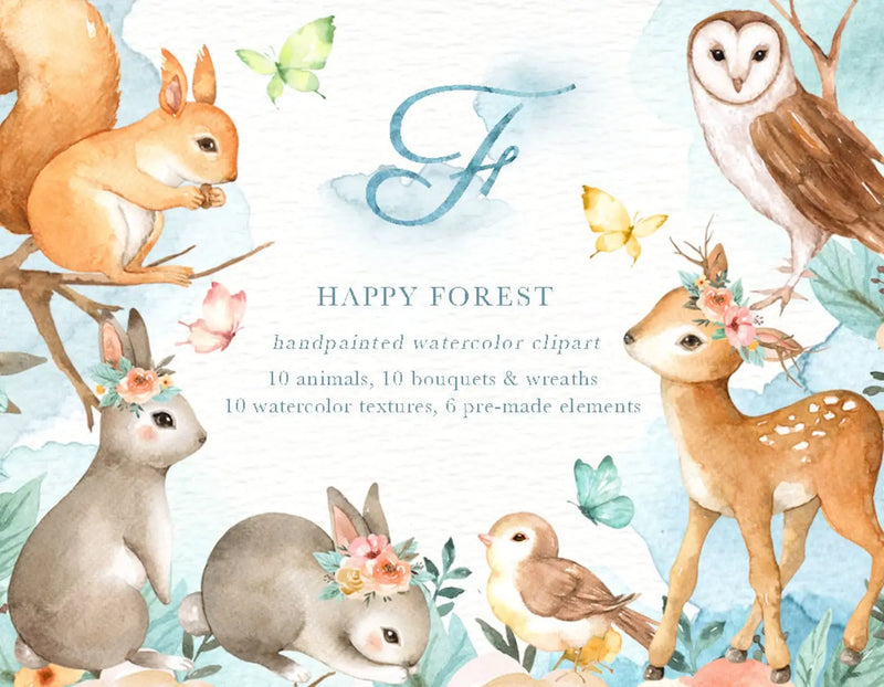 Forest Animals Wallpaper